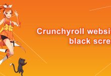 How to fix the Crunchyroll website's black screen?