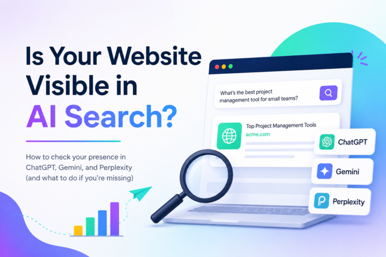 is your website visible in AI search?