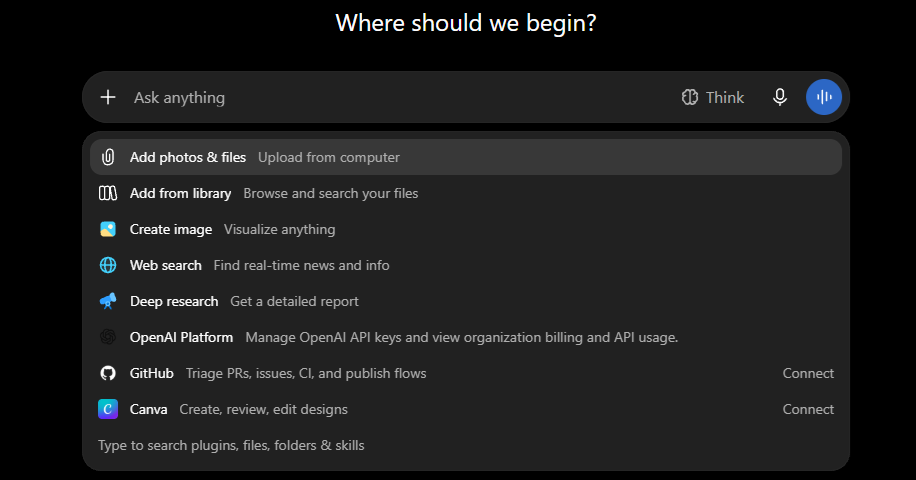 How to Upload a Photo in ChatGPT on Desktop