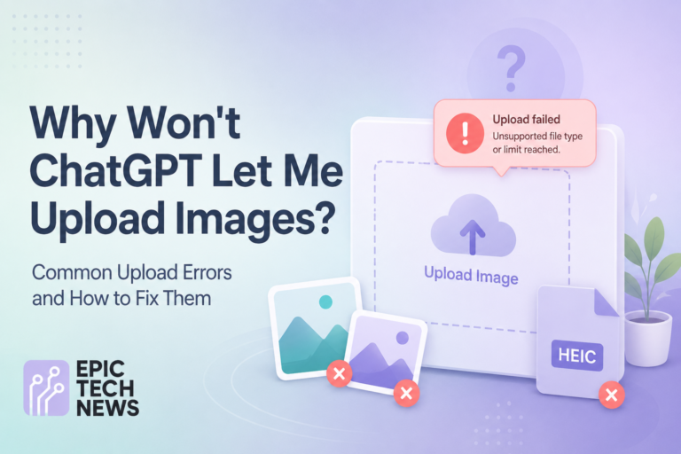 why is chatgpt not allowing me to upload images